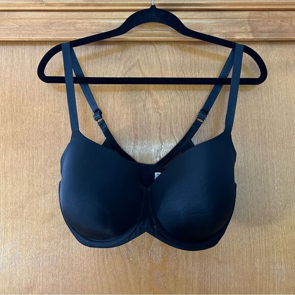Wacoal Ultimate Side Smoother Underwire T-Shirt Bra in Black Size 36G - Picture 2 of 12
